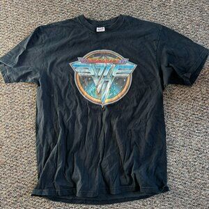 Van Halen Men's XL Tee ULTRA RARE VINTAGE 1979 World Tour Tee
